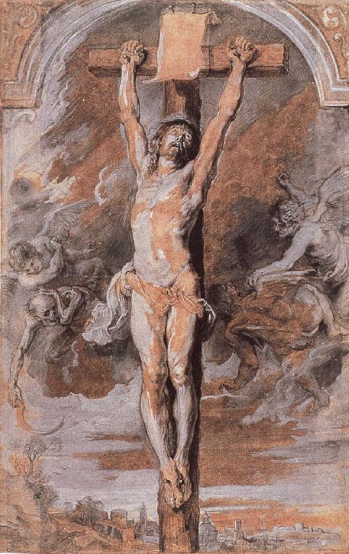 Peter Paul Rubens Jesus  on the cross France oil painting art